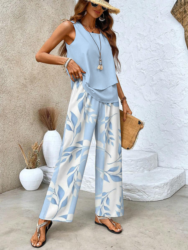 Damen Sommer-Set mit Top und Hose