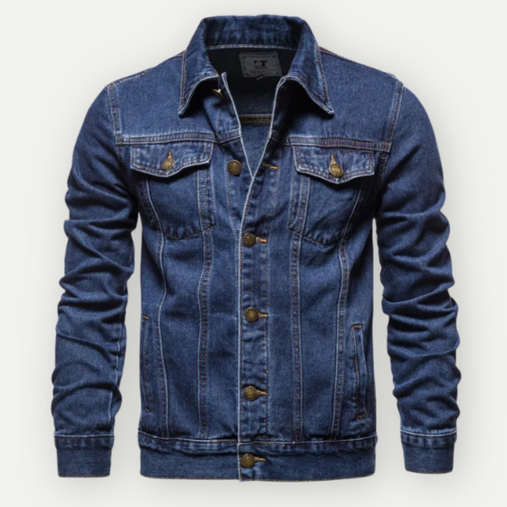 Denim-Truckerjacke für Herren