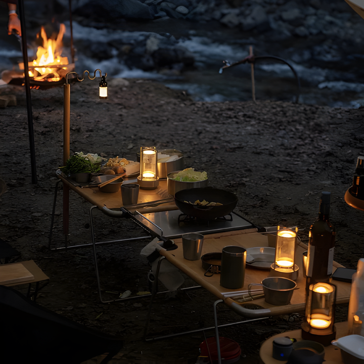 Dekorative nordische Kristalllaterne