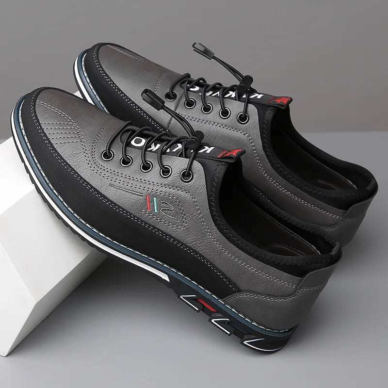 Herren-Schuhe mit Schnell-Schnürsystem