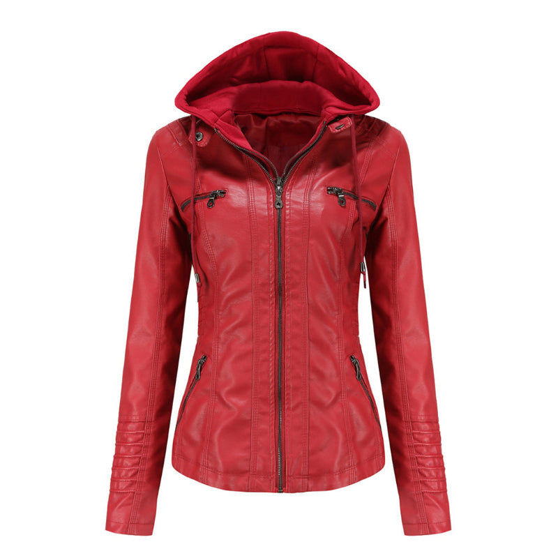 Sommerjacke aus Leder für Damen