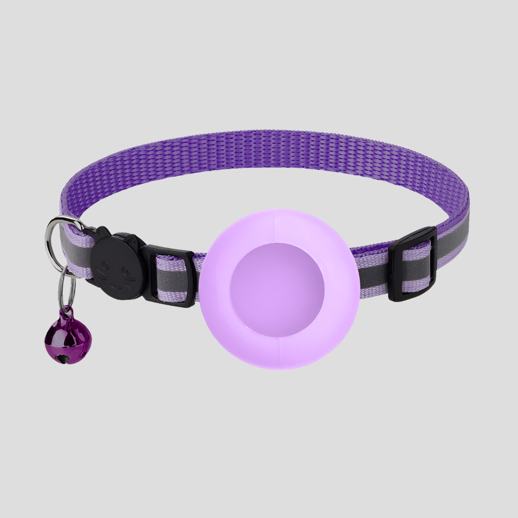 GPS-Katzenhalsband mit reflektierendem Design