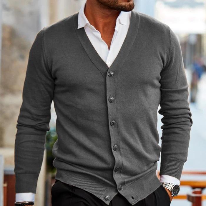 Herren Strickjacke  Klassischer Stil und hoher Tragekomfort