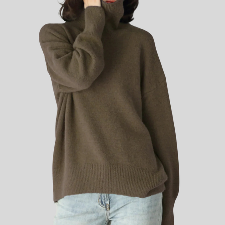 Moderner Rollkragenpullover für Damen
