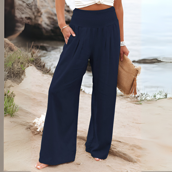 Bequeme Leinenhose für Damen