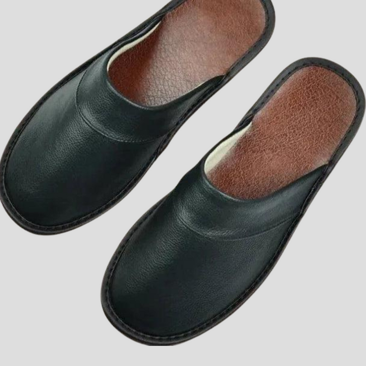 Lederslipper für Herren