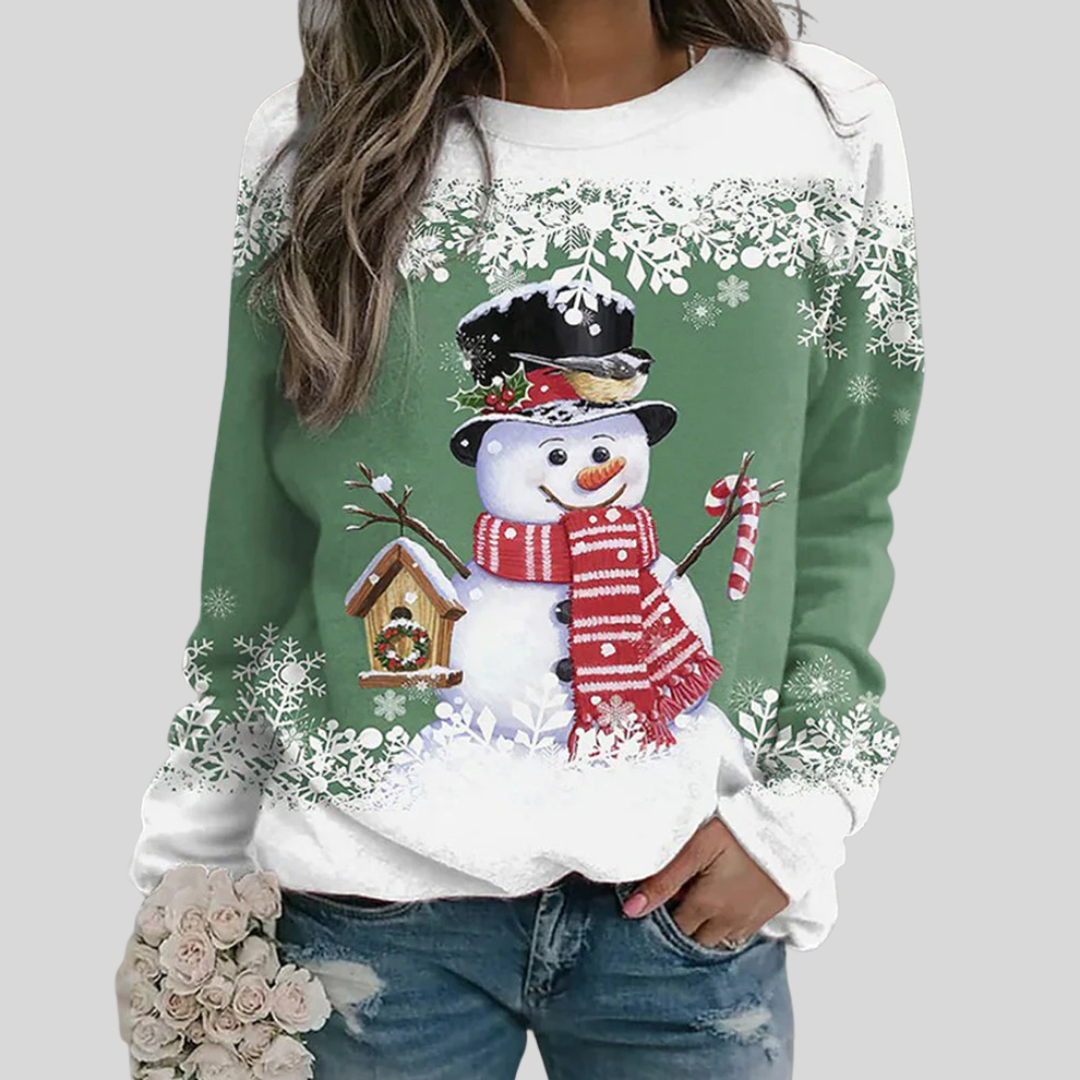 Weihnachts-Sweatshirt für Damen