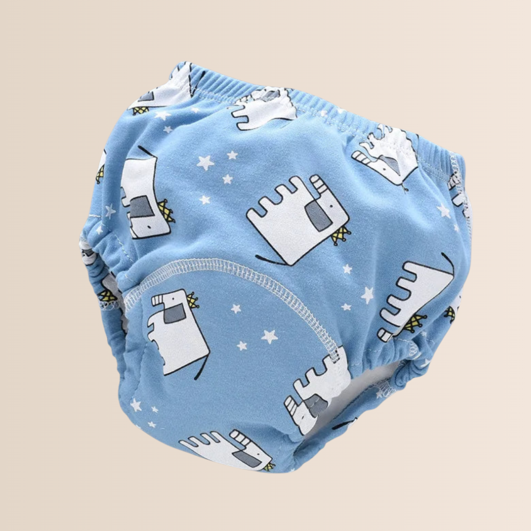 Wiederverwendbare 6-lagige Baumwoll-Baby-Trainingshosen