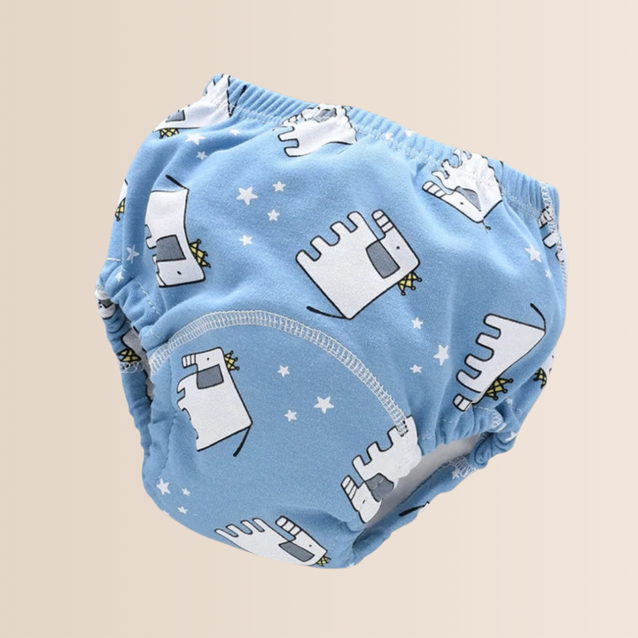 Wiederverwendbare 6-lagige Baumwoll-Baby-Trainingshosen