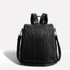 Damen-Rucksack aus diebstahlsicherem Leder, wandelbares Design mit versteckten Taschen für Reisen und den täglichen Gebrauch