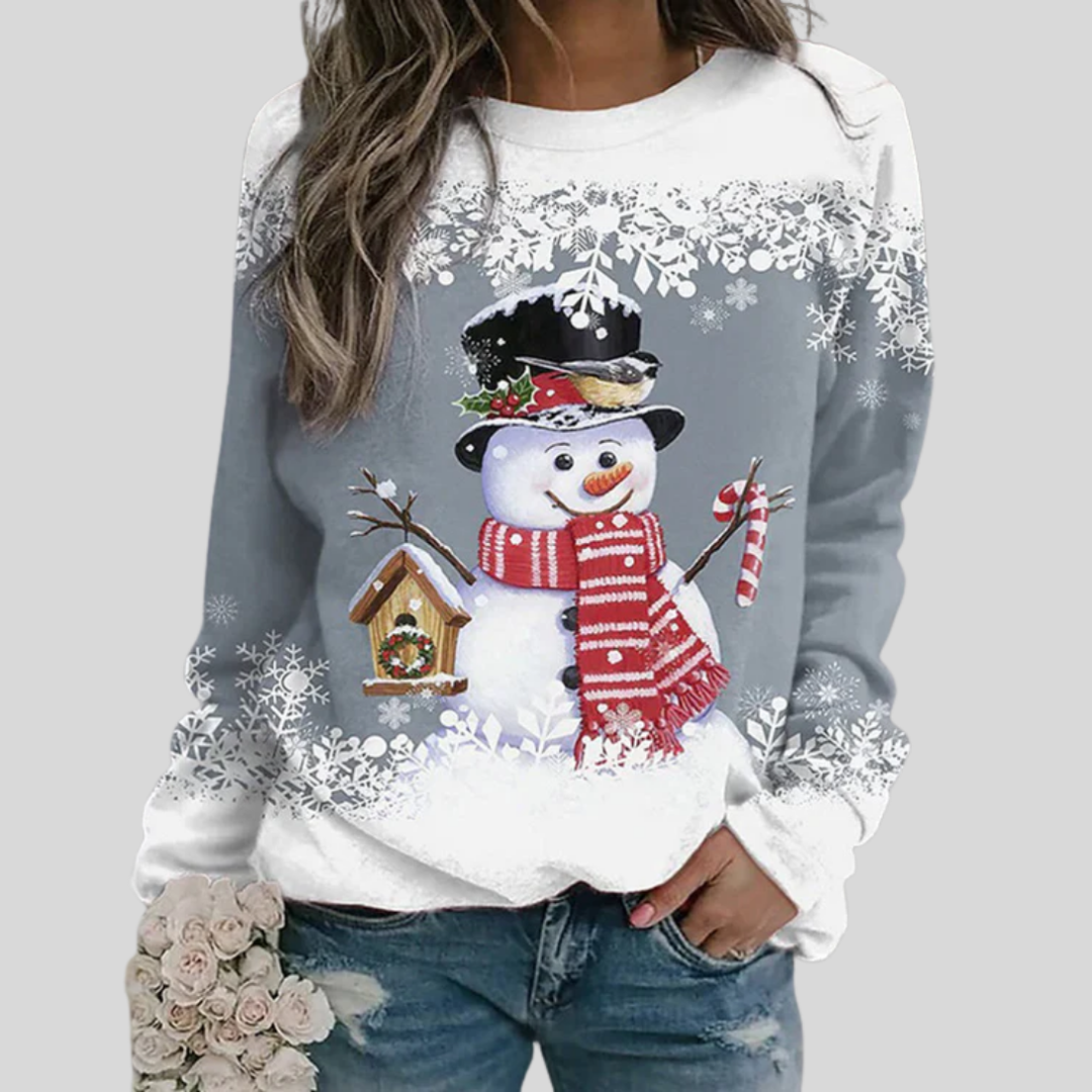 Weihnachts-Sweatshirt für Damen