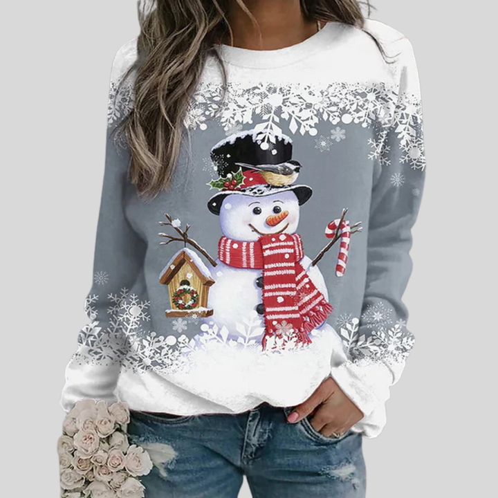 Weihnachts-Sweatshirt für Damen