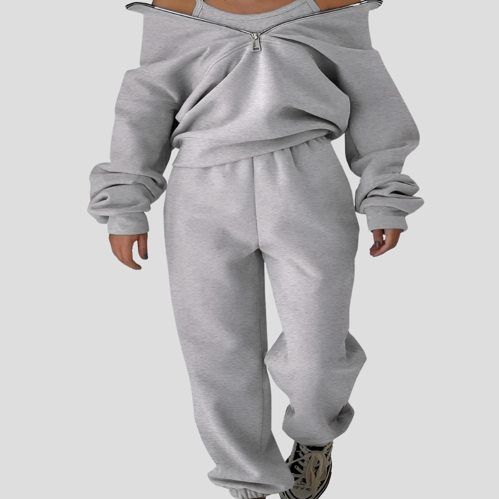 Bequemes Trainingsanzug-Set für Damen