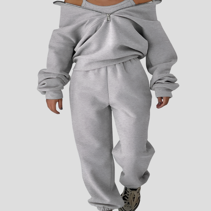 Bequemes Trainingsanzug-Set für Damen