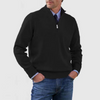 Reißverschlusskragen-Pullover Für Herren