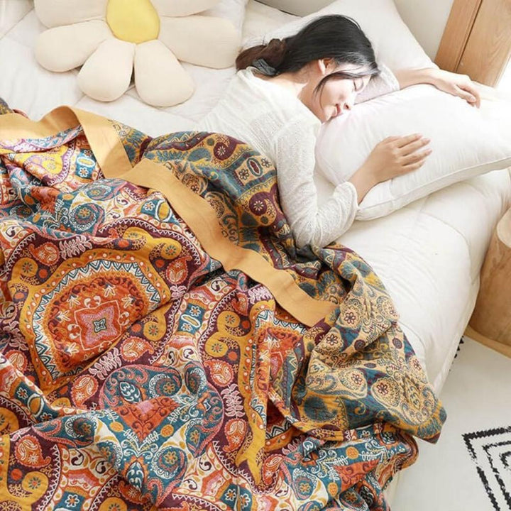 Boho-Decke – Stilvoller Komfort für jede Jahreszeit
