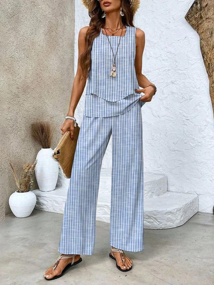 Damen Sommer-Set mit Top und Hose