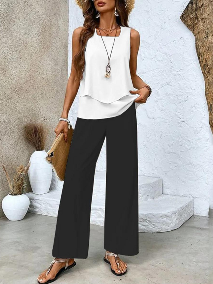Damen Sommer-Set mit Top und Hose