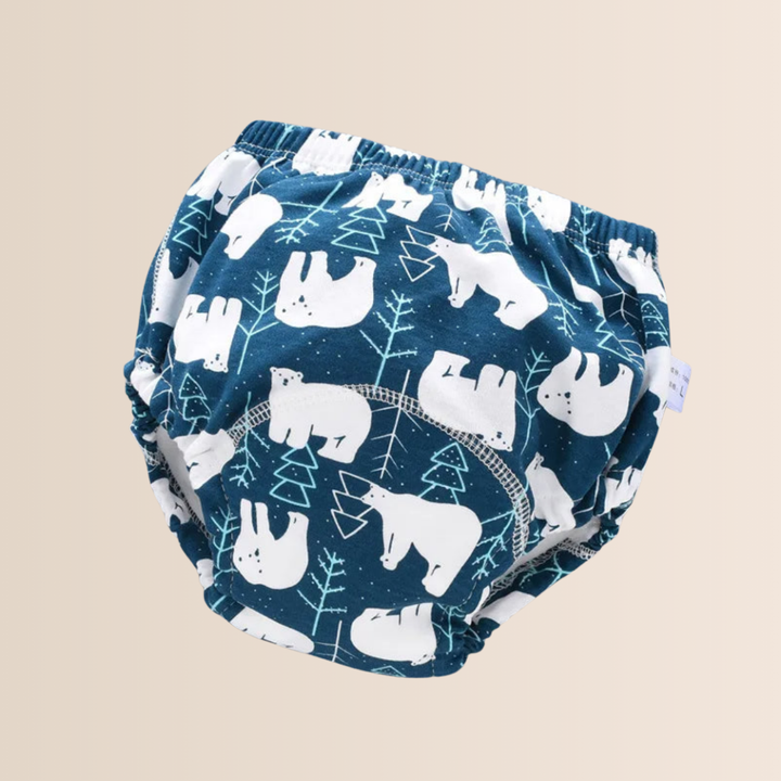 Wiederverwendbare 6-lagige Baumwoll-Baby-Trainingshosen