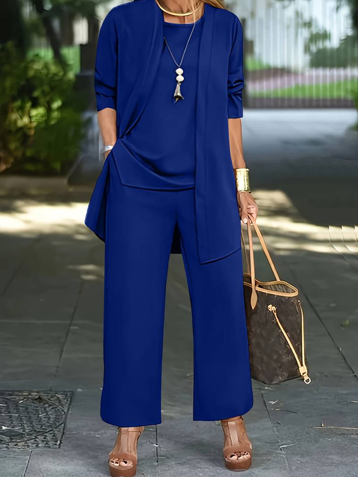 Eleganter dreiteiliger Hosenanzug für Damen