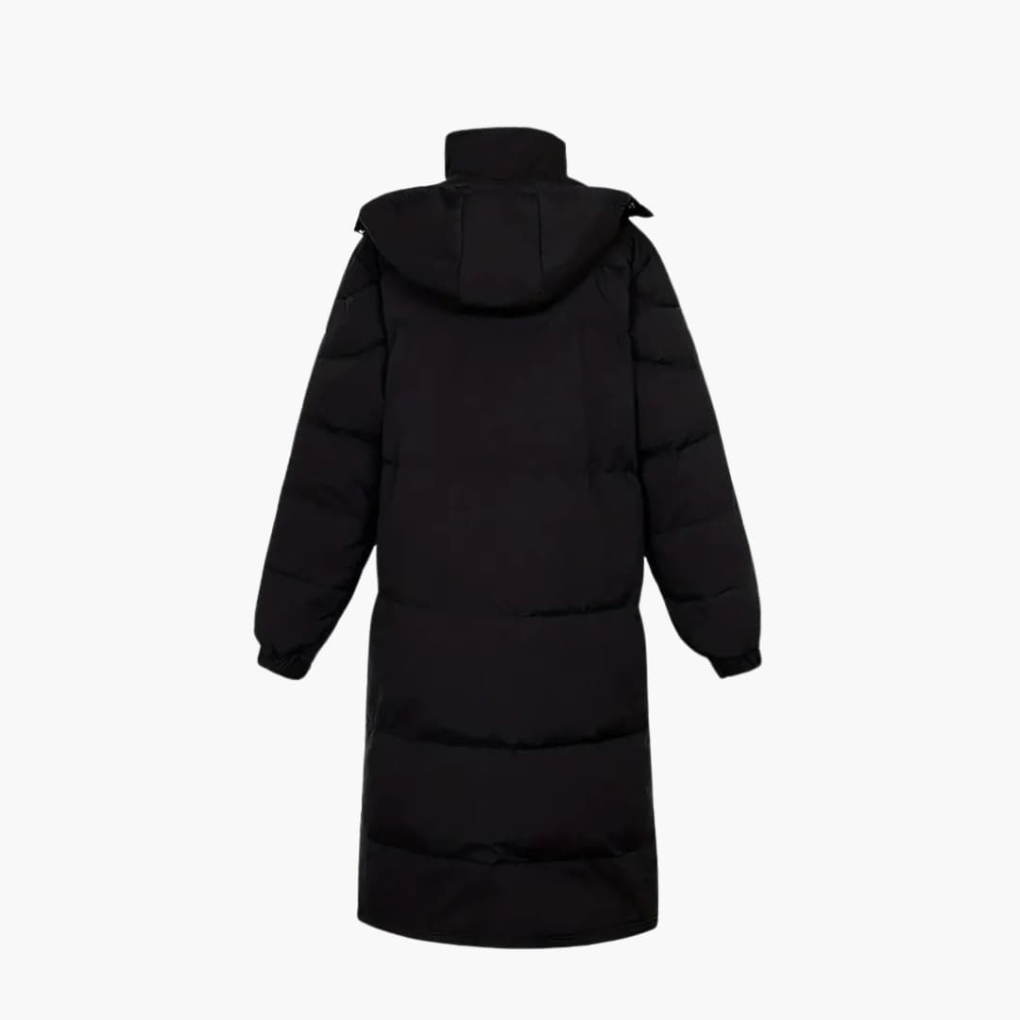 Herren gepolsterte Jacke für den Winter mit durchgehendem Reißverschluss