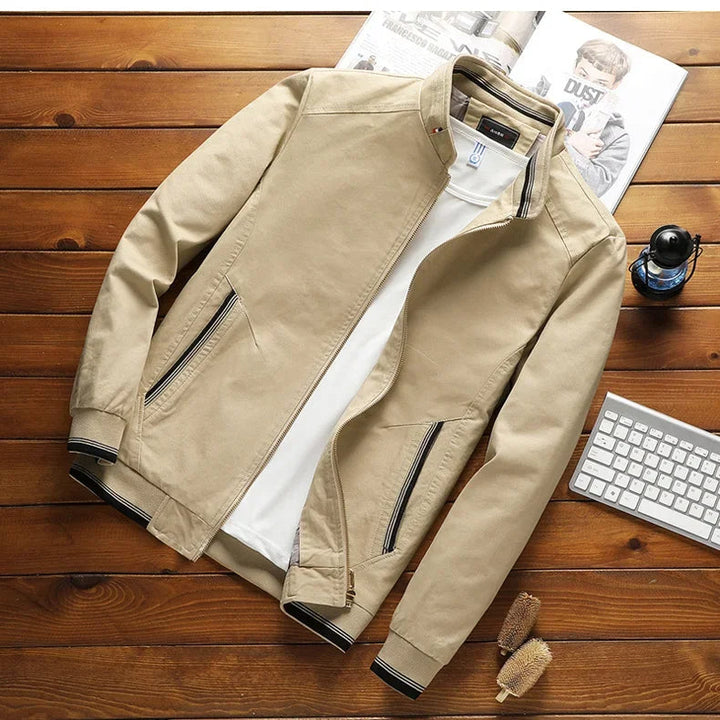 Stylische Herren-Bomberjacke aus Baumwolle