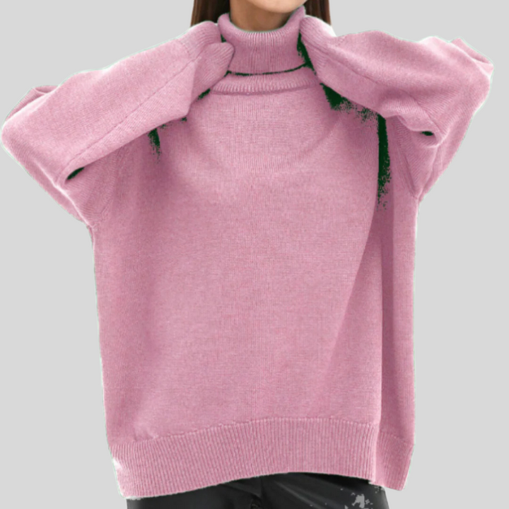 Moderner Rollkragenpullover für Damen