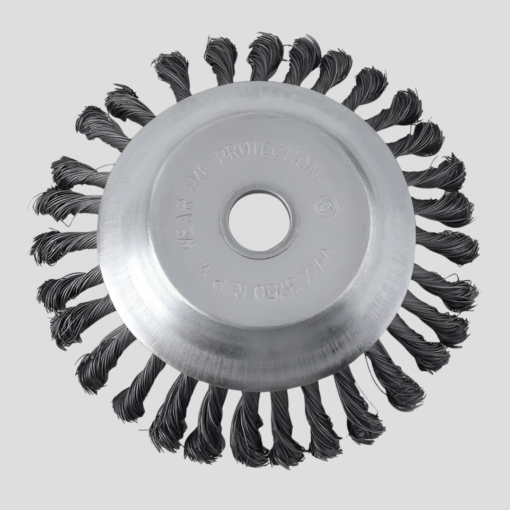 BlueCarbon Stahl-Unkrautbürste und Trimmer