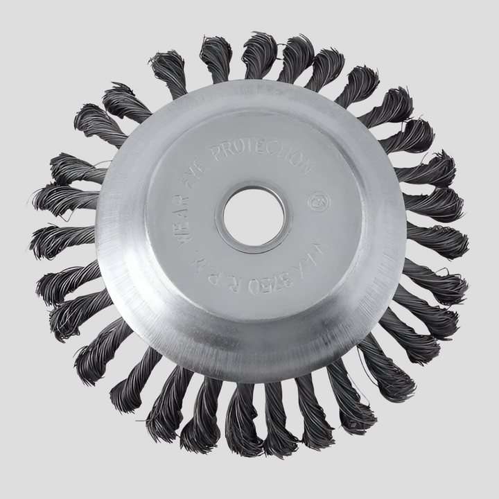 BlueCarbon Stahl-Unkrautbürste und Trimmer