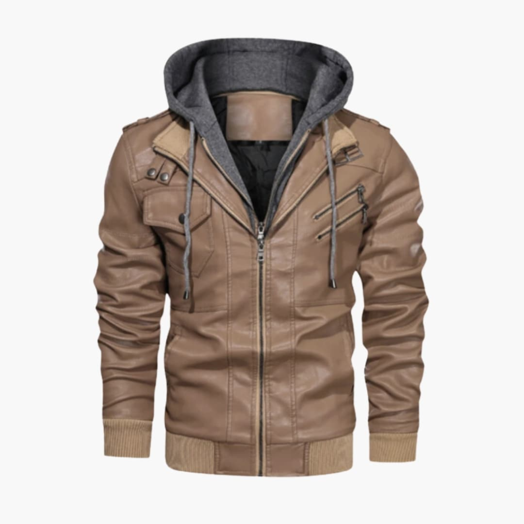 Herren Kapuzenjacke mit mehreren Taschen