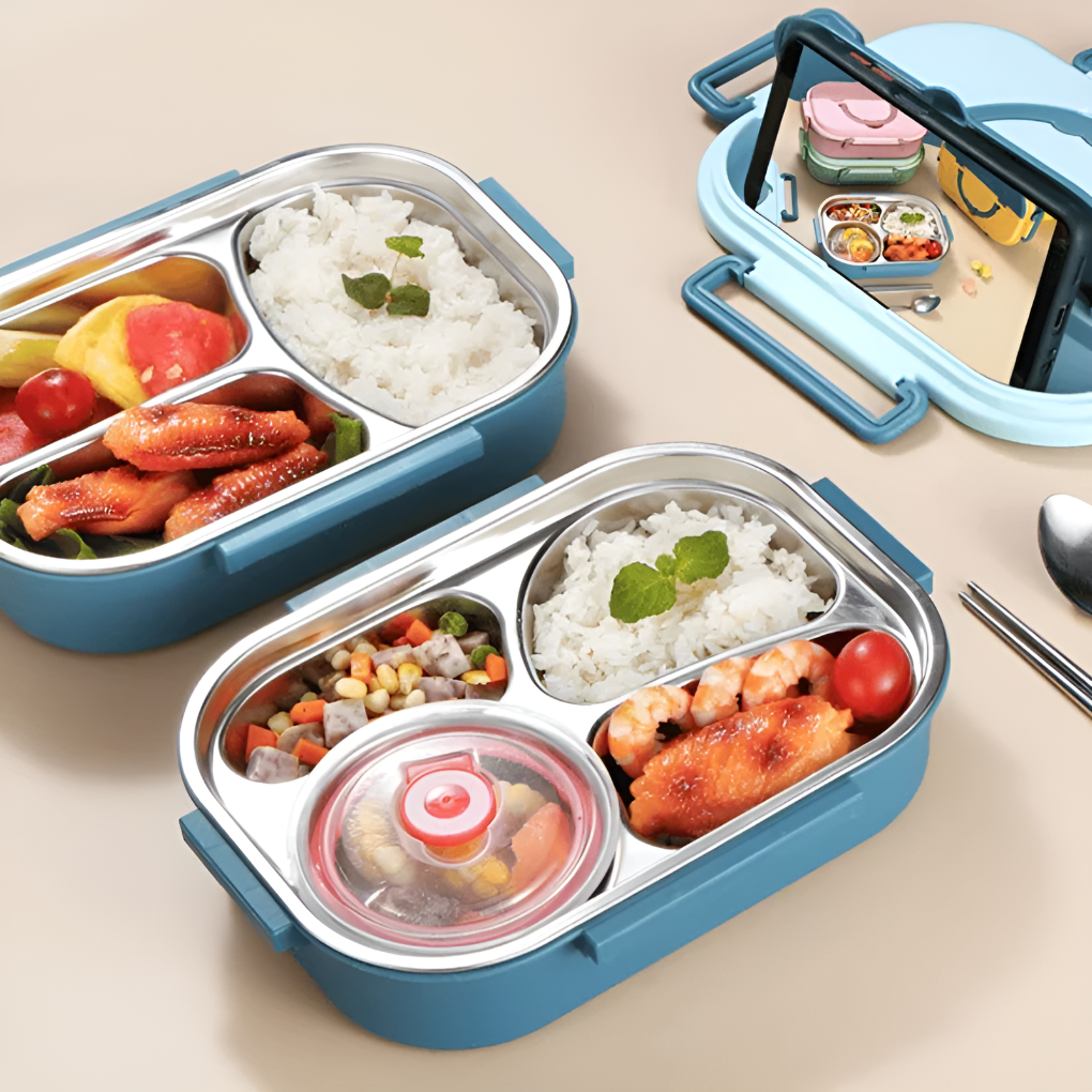 Thermische Lunchbox aus Edelstahl