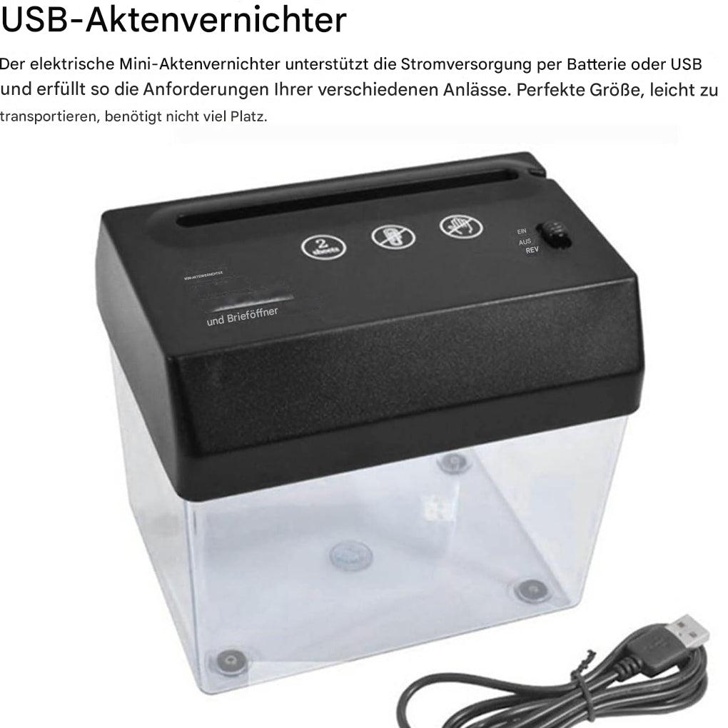 Mini-Aktenvernichter für den Schreibtisch