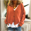 Damen-Strickjacke aus weichem Strick mit lockerer Passform