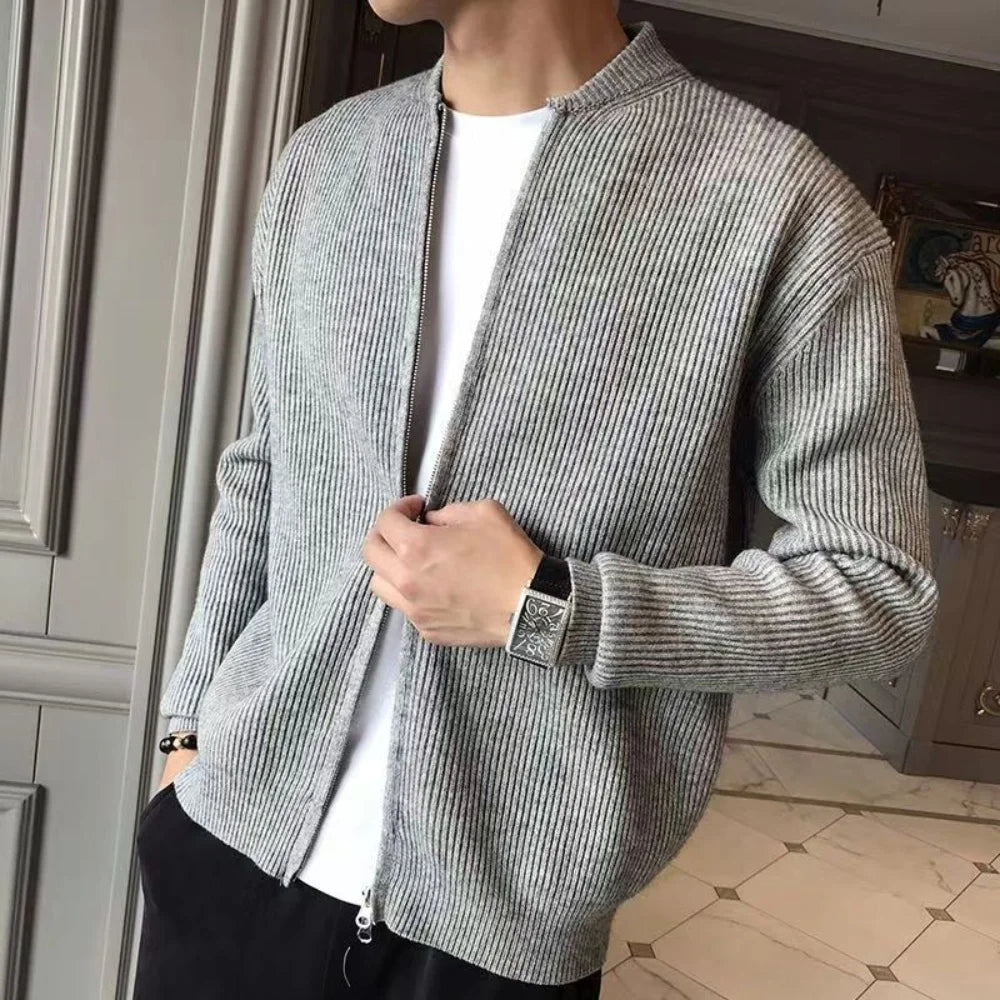 Warme und stylische Strickjacke für Herren