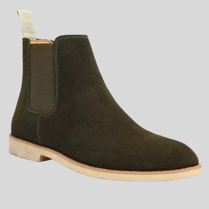 Stiefel – Unisex-Slip-On-Stiefel im Knöchelstil