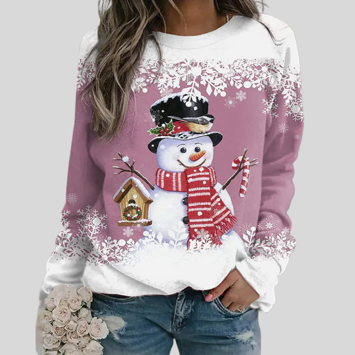 Weihnachts-Sweatshirt für Damen