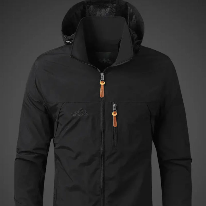 Wasserabweisende und windabweisende Herren Outdoorjacke