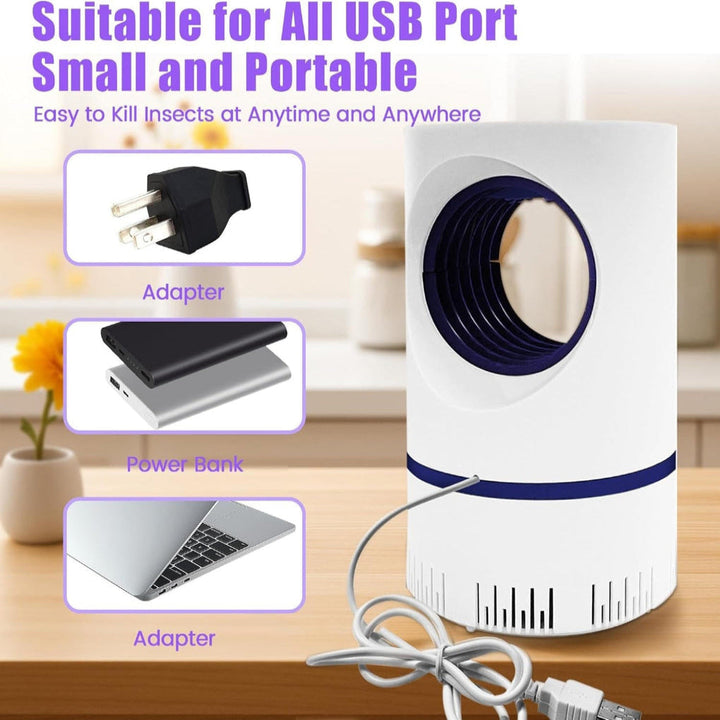 UV-Licht-Insektenfalle – Mücken- und Fliegenvernichter für drinnen und draußen