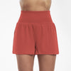 Yoga-Shorts mit hoher Taille