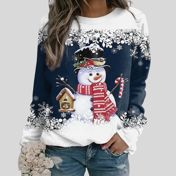 Weihnachts-Sweatshirt für Damen
