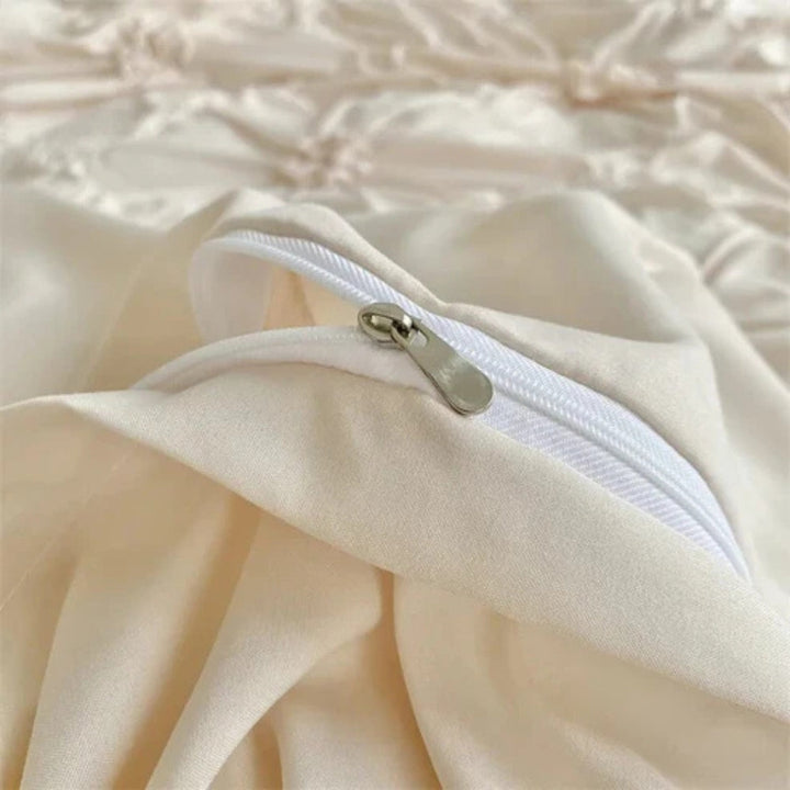 Ruffle Flower Bettwäsche Set  Eleganz und Komfort für Ihr Schlafzimmer