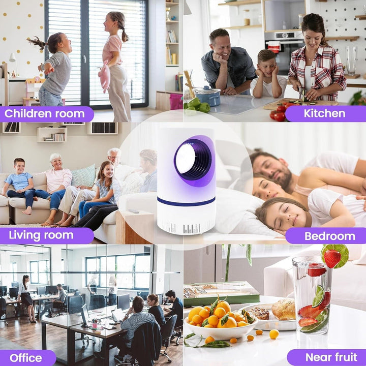 UV-Licht-Insektenfalle – Mücken- und Fliegenvernichter für drinnen und draußen