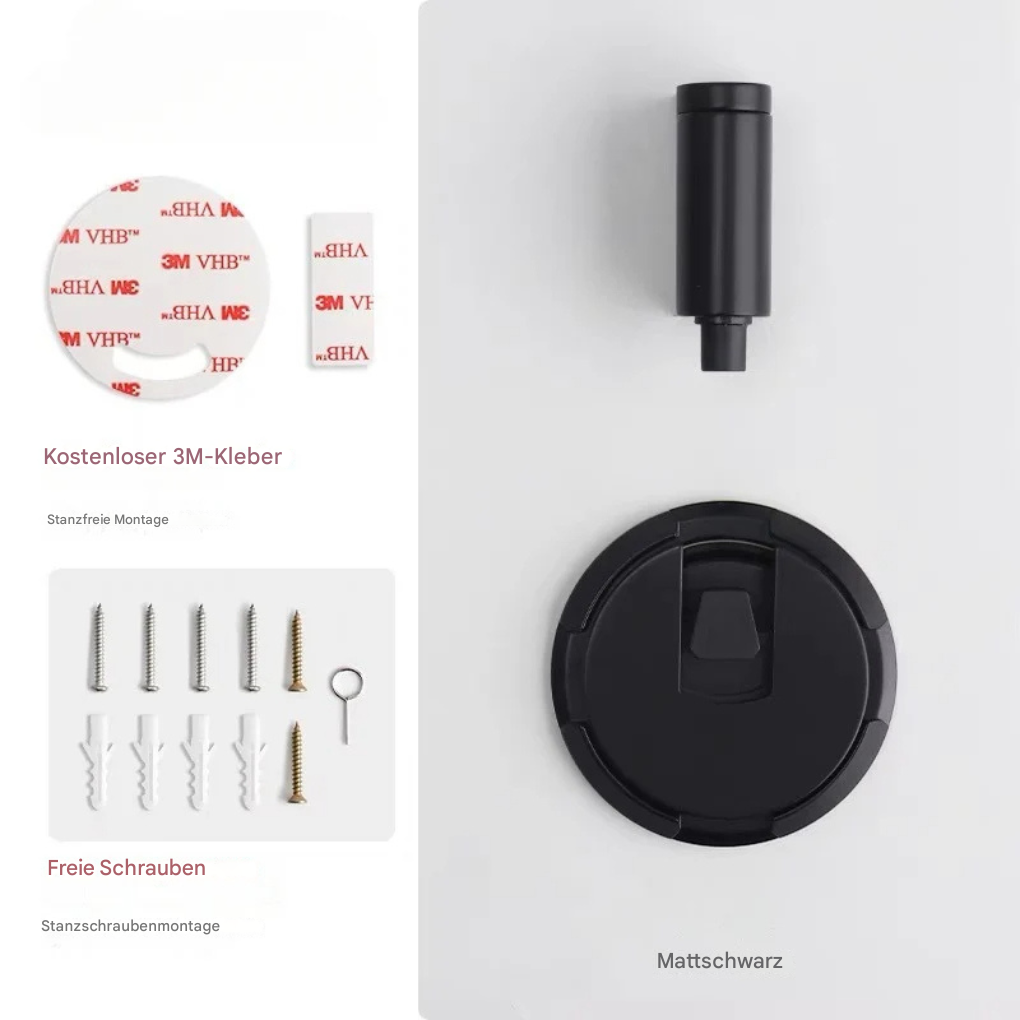 Magnetischer Türstopper zur Bodenmontage ohne Bohren