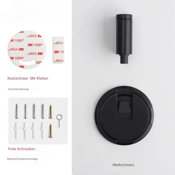 Magnetischer Türstopper zur Bodenmontage ohne Bohren