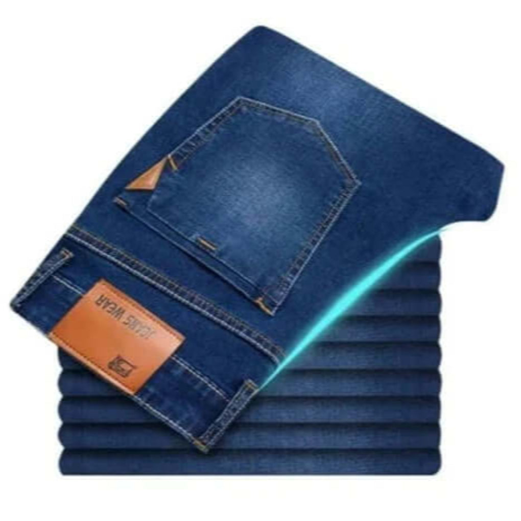 Straight-Leg-Jeans für Herren – strapazierfähiger Denim