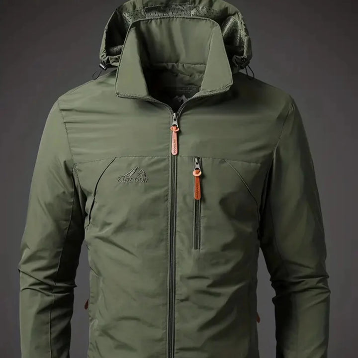 Wasserabweisende und windabweisende Herren Outdoorjacke