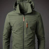 Wasserabweisende und windabweisende Herren Outdoorjacke