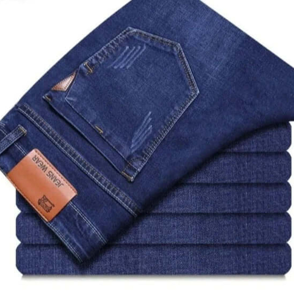 Straight-Leg-Jeans für Herren – strapazierfähiger Denim