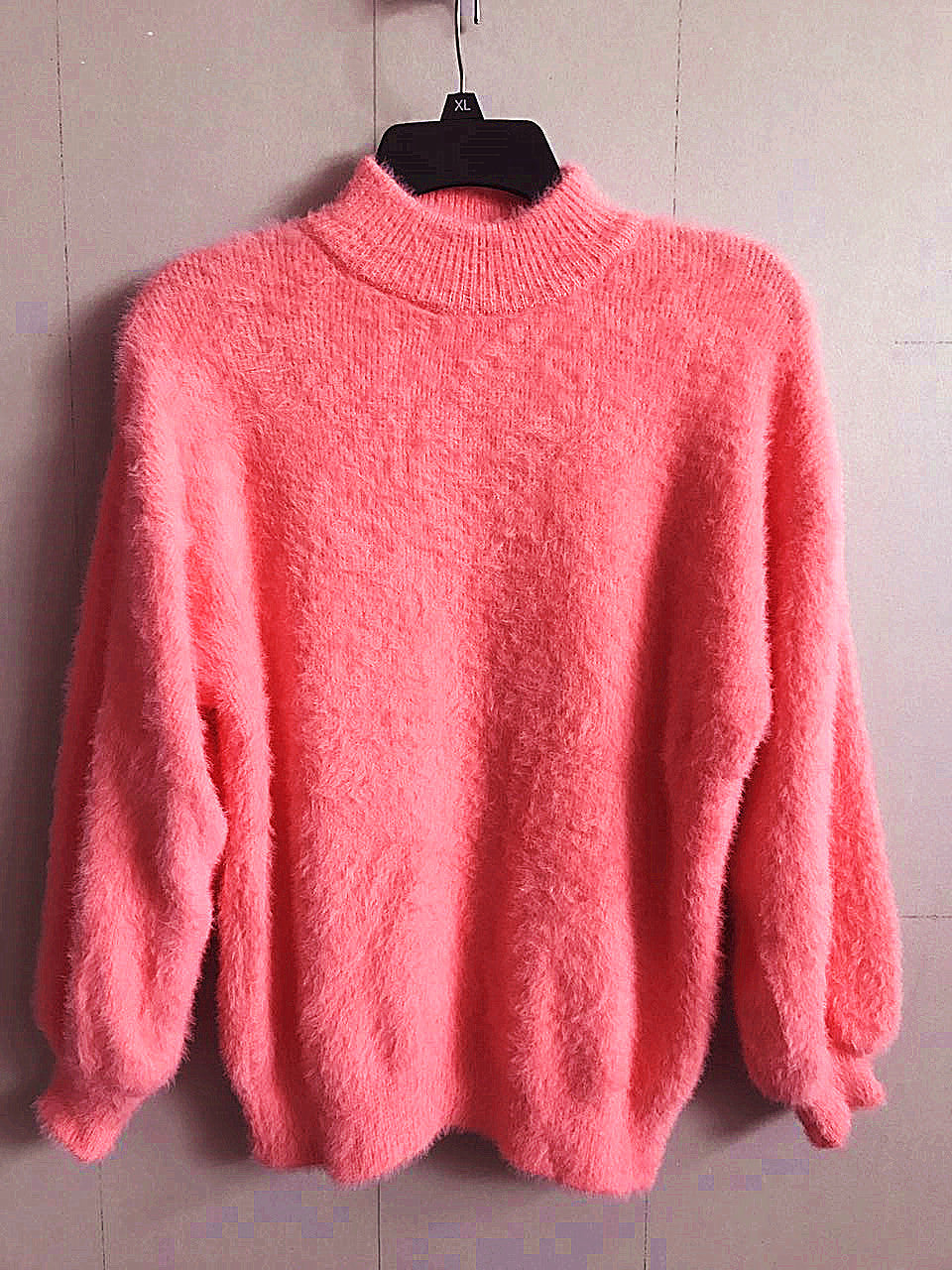 Mohair-Rollkragenpullover