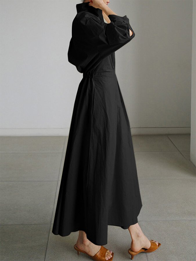 Midi-Langes Kleid Für Frauen